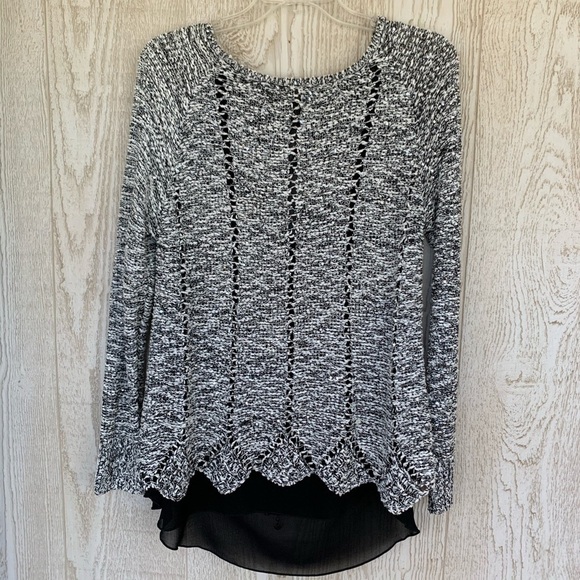 Miracle USA Sweater Double Layered w/ Sequins - Picture 8 of 8